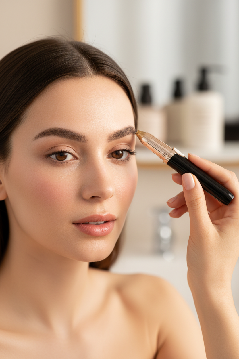 Beauty Trimmer In Use