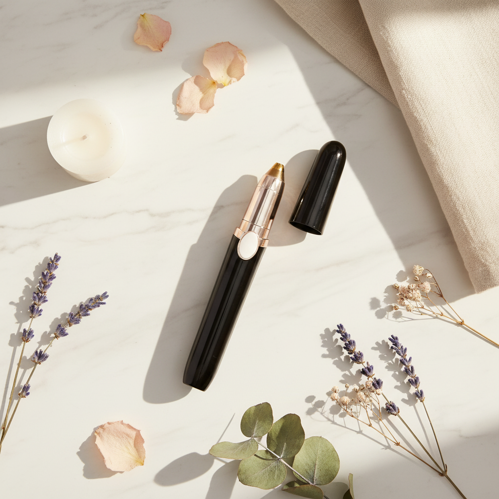 Beauty Trimmer Flat Lay