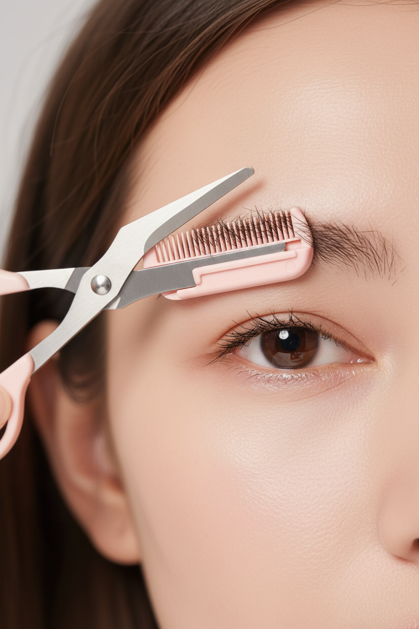 Brow Shaper In Use
