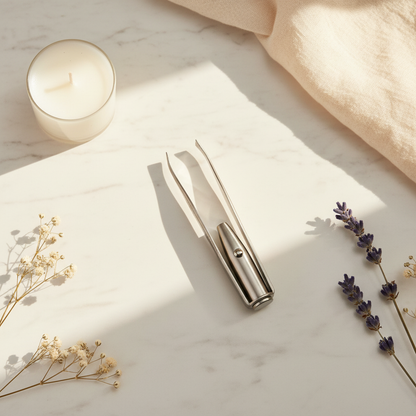 Precision Tweezer Flat Lay